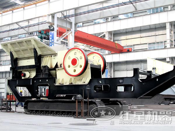 履帶移動式建筑垃圾破碎機(jī)