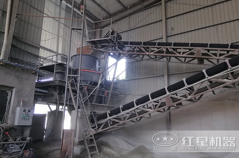 混凝土機(jī)制砂加工客戶現(xiàn)場(chǎng)實(shí)拍