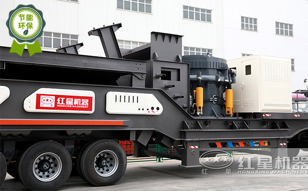 環(huán)保型移動式石頭破碎機