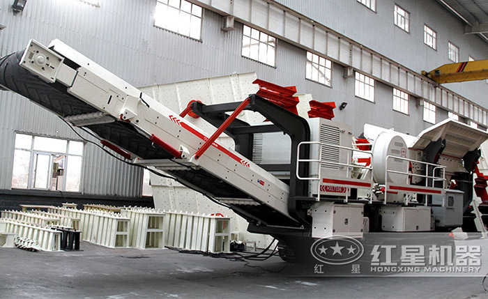 汽車移動打石機(jī)設(shè)備