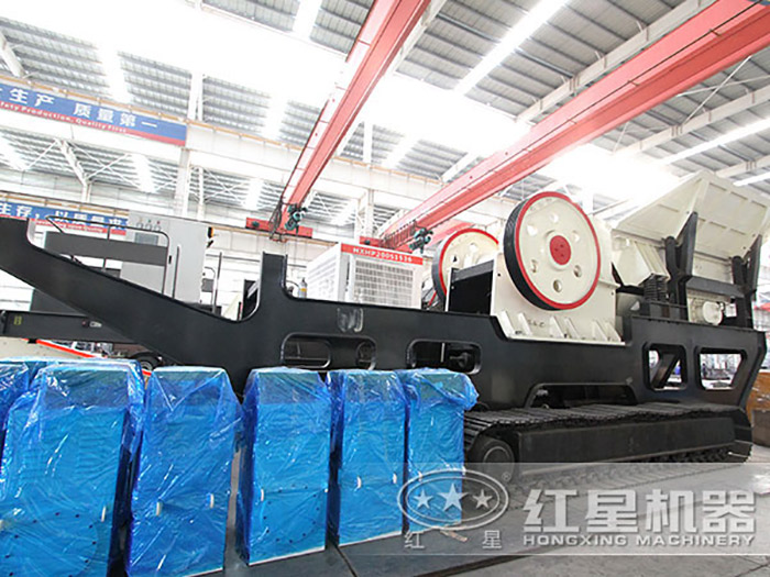 汽車顎式移動打石機(jī)
