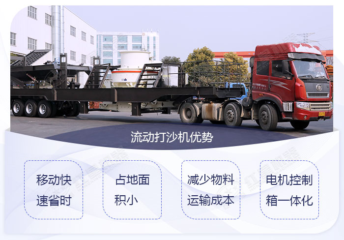 車載式移動加砂機(jī)/流動打沙機(jī)優(yōu)勢