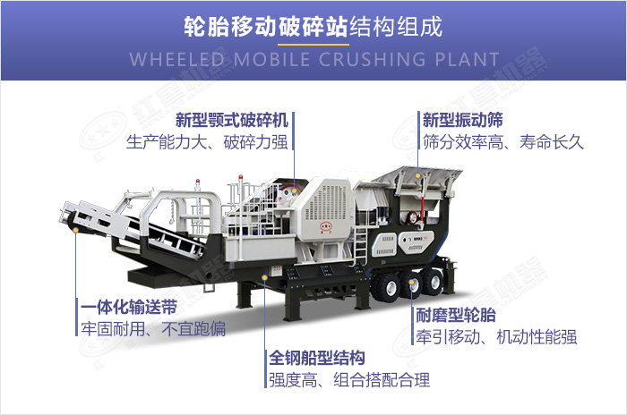 移動(dòng)石子破碎機(jī)結(jié)構(gòu)組成 移動(dòng)石子破碎機(jī)結(jié)構(gòu)組成