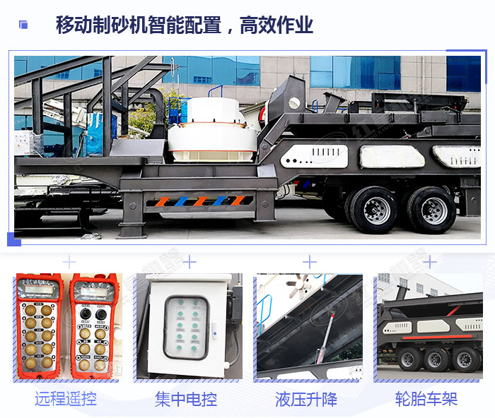 移動建筑垃圾制砂機(jī)高配置